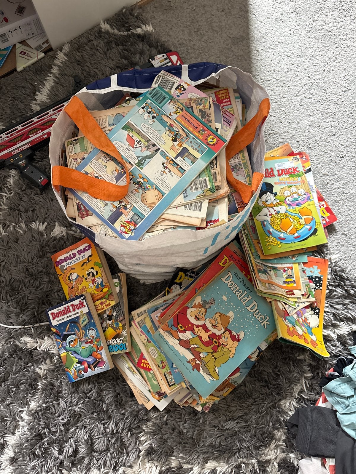 Grote verzameling Donald Duck stripboeken en pockets, Meerdere stripboeken, Ophalen, Gelezen