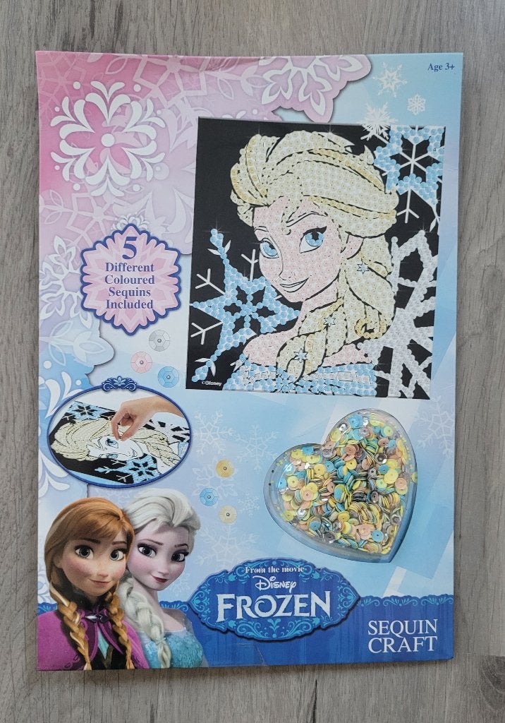 Nieuw! Frozen schilderij maken creatief knutselen, Ophalen of Verzenden, Nieuw, Knutselen