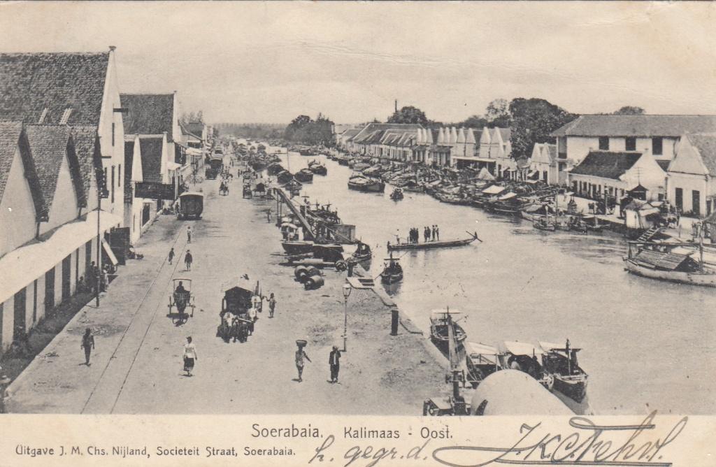 Ned.Indie - Soerabaia - Kalimaas - Oost 1910, Verzenden, Voor 1920, Gelopen, Buiten Europa