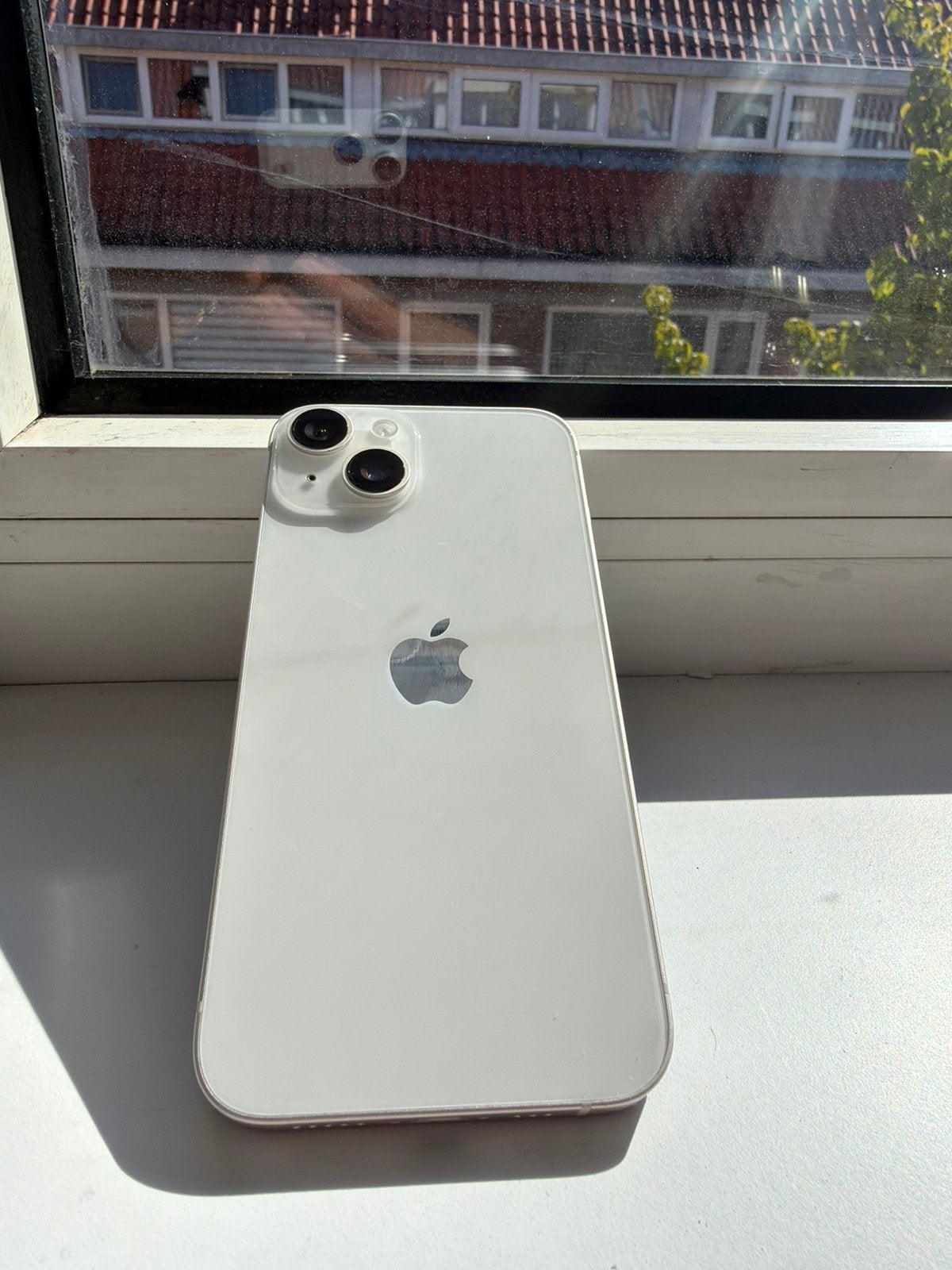 Iphone 14 wit - 128GB, Telecommunicatie, Mobiele telefoons | Hoesjes en Frontjes | Apple iPhone, Gebruikt, IPhone 14, Ophalen of Verzenden