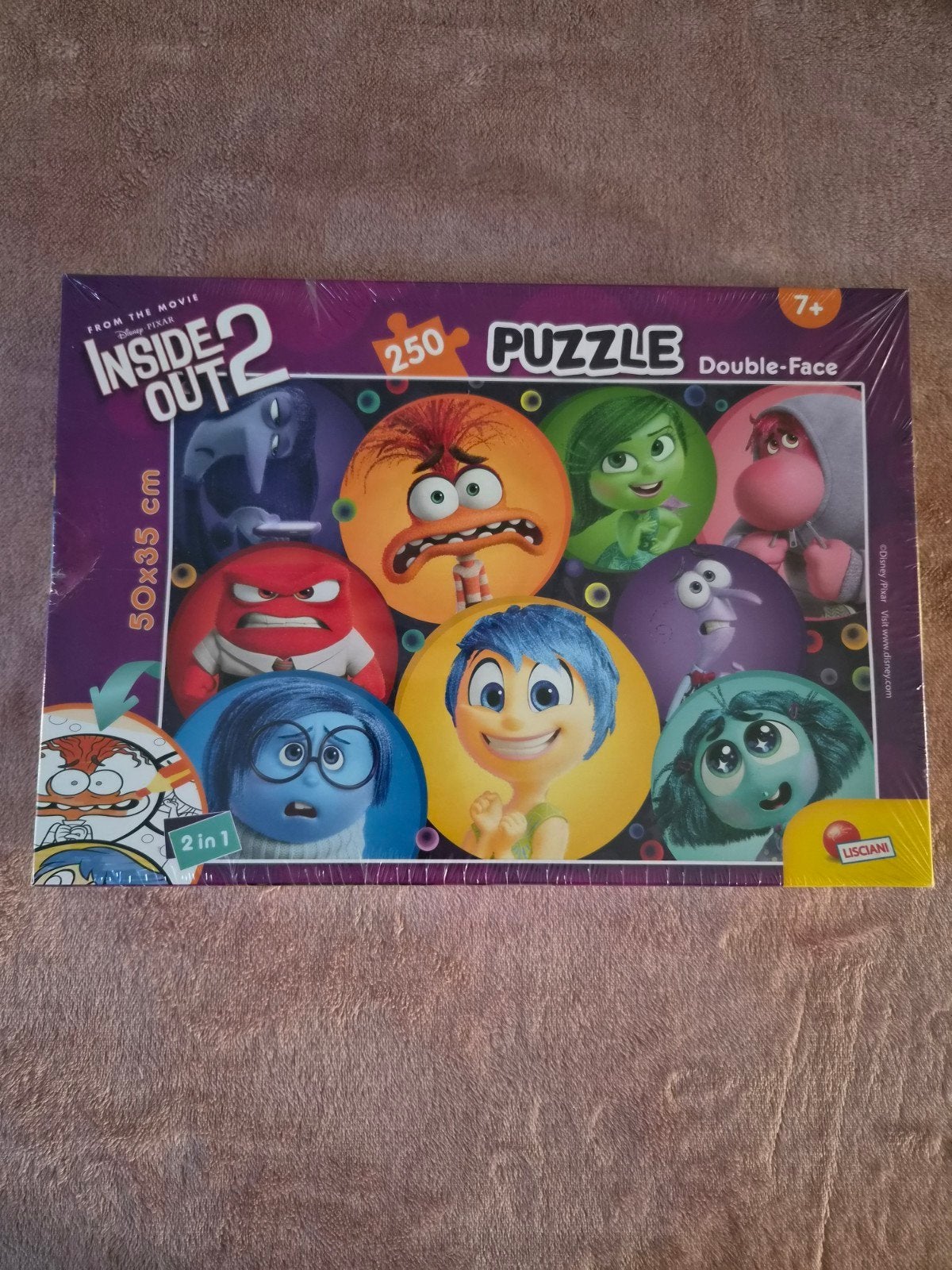 Inside Out 250 stukjes puzzel, Ophalen of Verzenden, Minder dan 500 stukjes, Nieuw, Legpuzzel