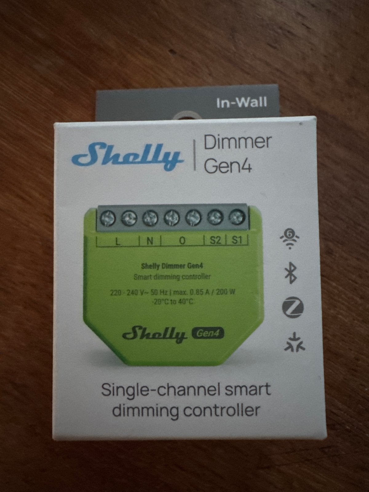 Shelly Dimmer Gen4 - Zo goed als nieuw, Ophalen of Verzenden, Zo goed als nieuw, Overige merken, Dimmer
