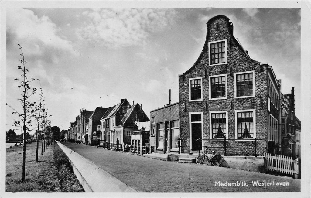 703-396-013 Medemblik Westerhaven, Verzenden, Voor 1920, Noord-Holland