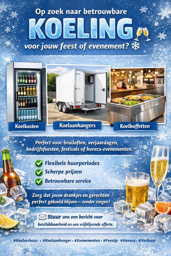 Koekasten / Koelaanhanger, Verzenden, Zo goed als nieuw, Overige