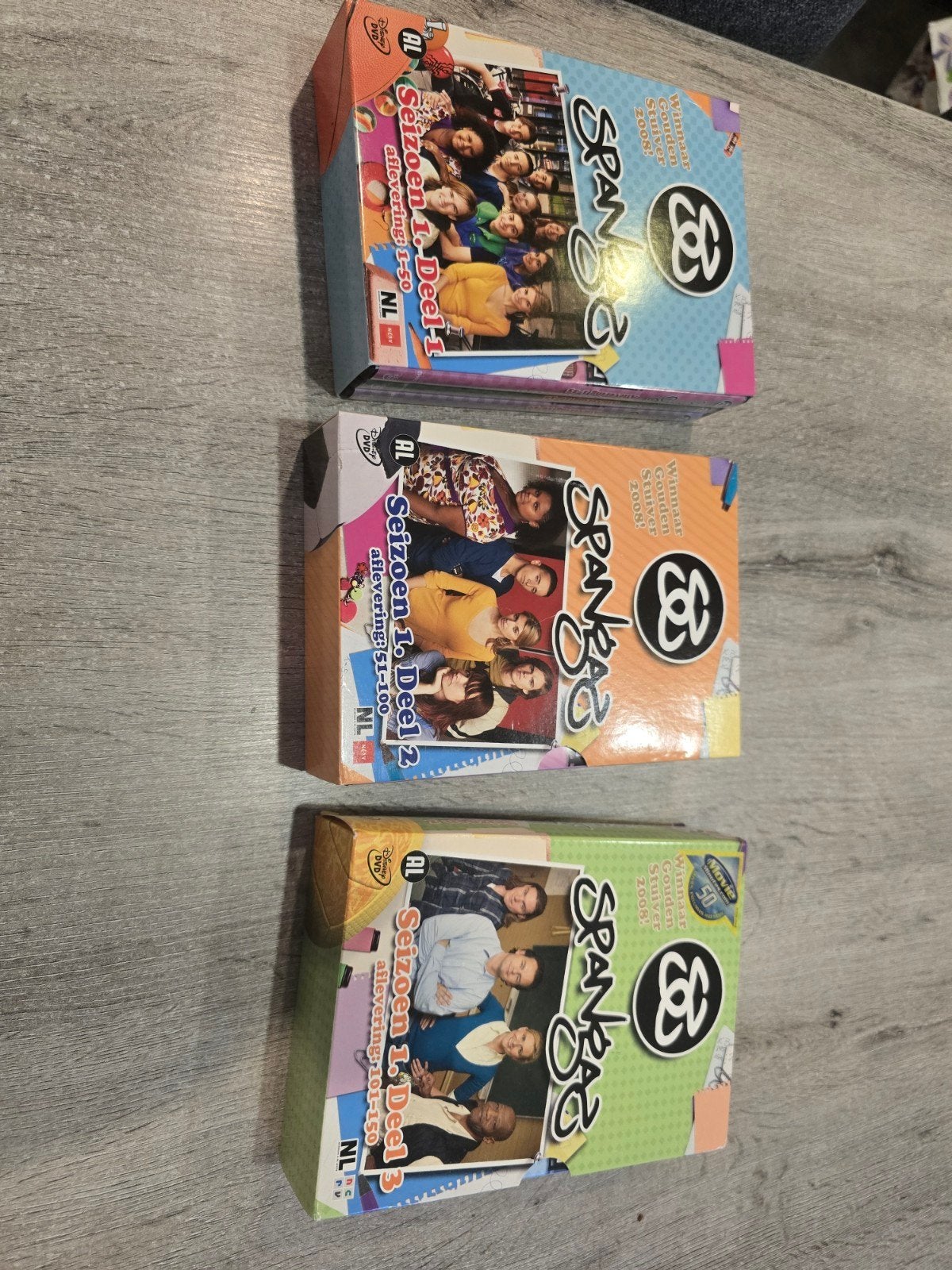 Spangas Seizoen 1 DVD - Origineel en Compleet, Alle leeftijden, Zo goed als nieuw, Drama, Seizoen 1