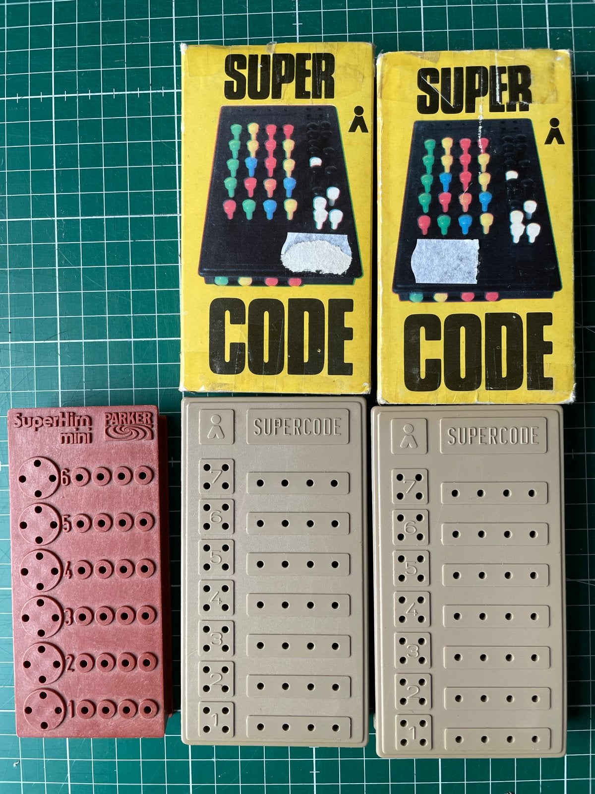 Super Code Mastermind Spellen - 3x, Een of twee spelers, Ophalen of Verzenden, Gebruikt, Reisspel