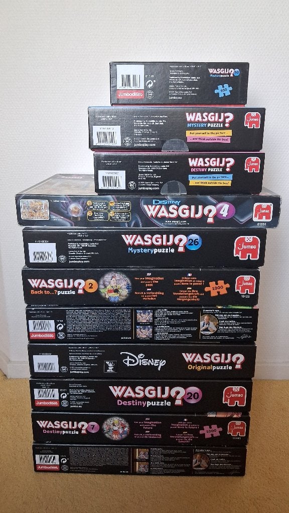 Wasgij puzzels, Hobby en Vrije tijd, Denksport en Puzzels, Verzenden, 500 t/m 1500 stukjes, Zo goed als nieuw, Legpuzzel