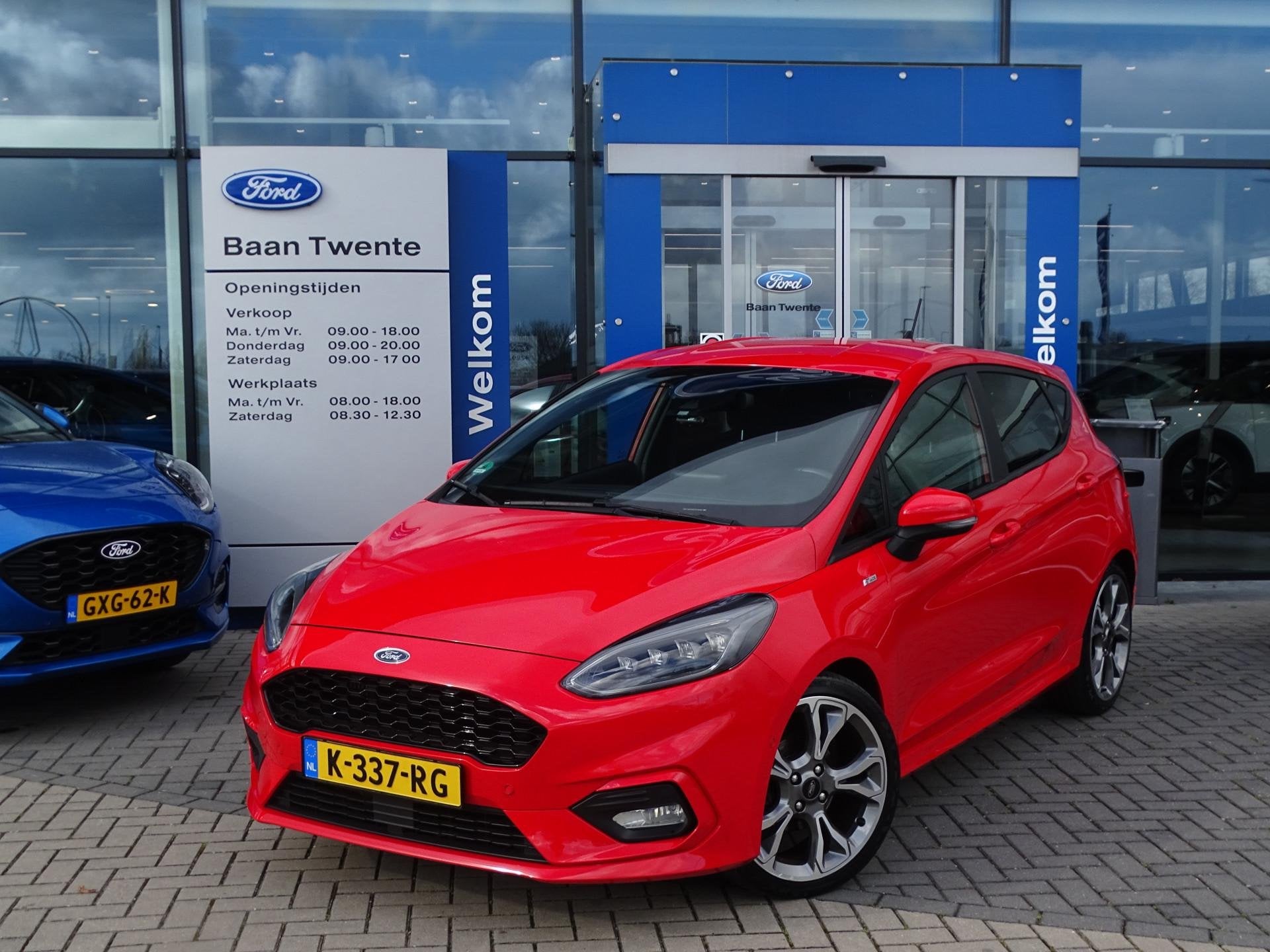 Ford Fiesta 1.0 Turbo 125pk ST-Line X | Adaptieve Cruise | W, Voorwielaandrijving, 12 maanden, Stof, Gebruikt