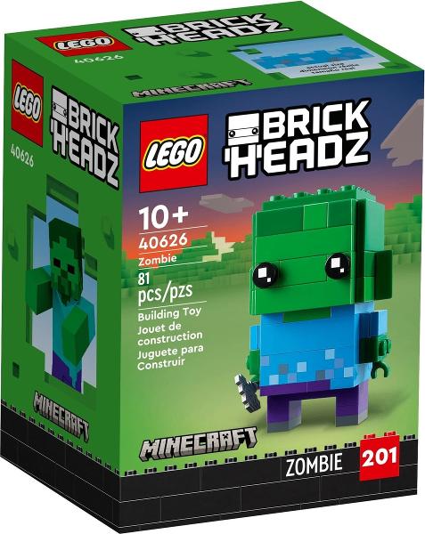 Lego Brickheadz Minecraft Zombie nr 40626, Lego, Lego, BrickHeadz, Lego