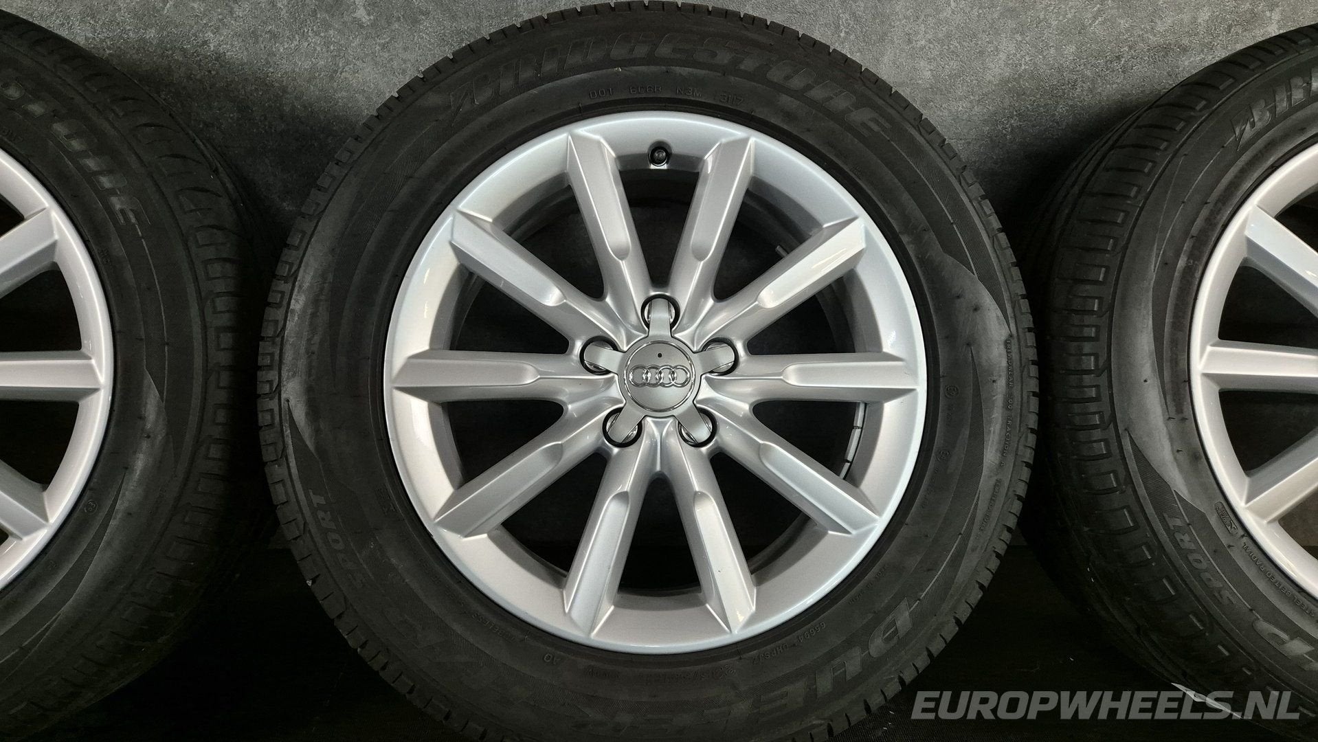 17 inch Audi Q3 velgen S Line Continental zomerbanden, Gebruikt, -, -, Banden en Velgen