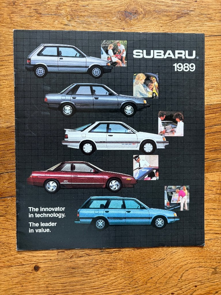 Subaru USA 1989, Boeken, Nieuw, Ophalen of Verzenden, Overige merken, Subaru