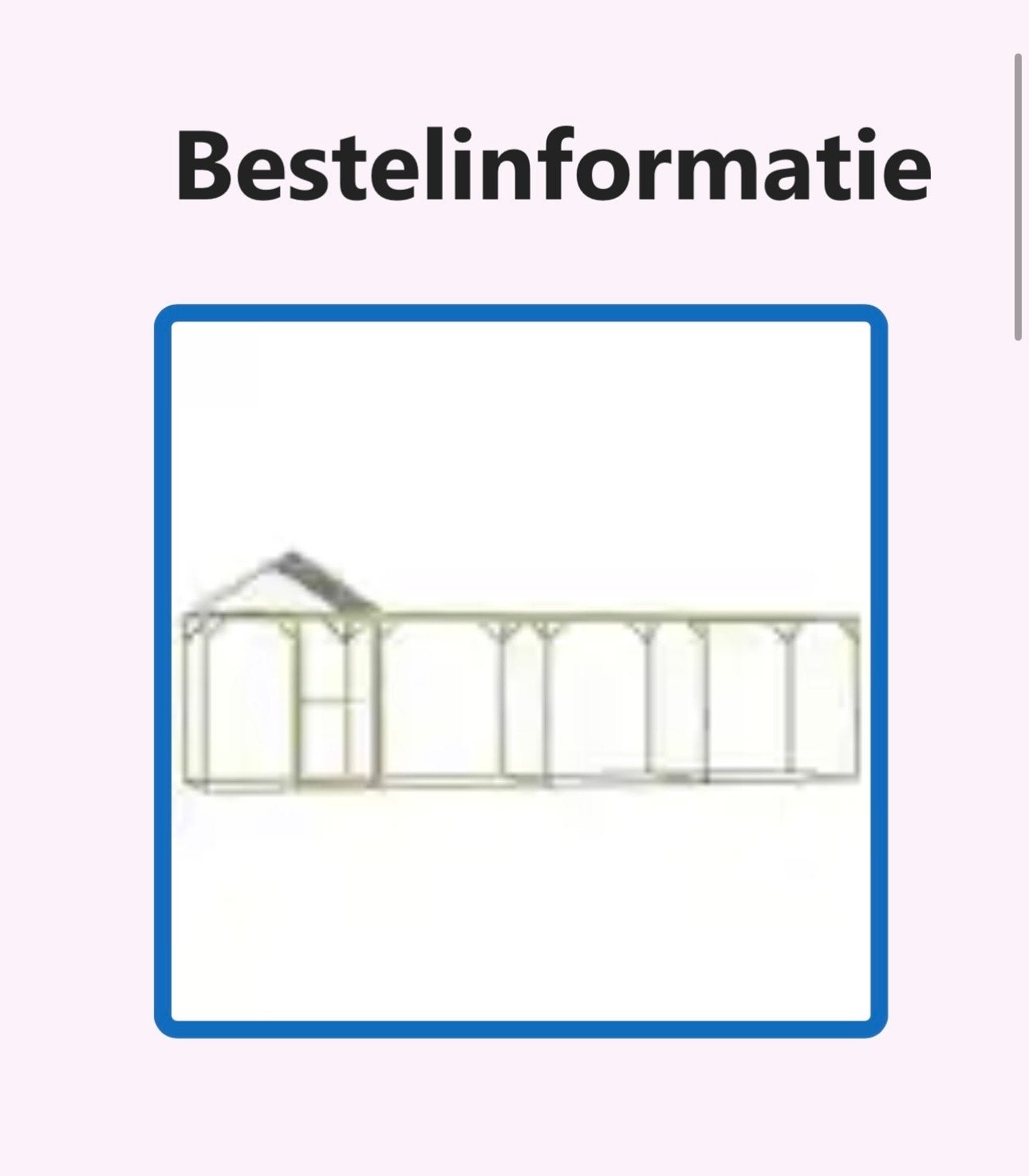 Kippenhok, dierenren, nieuw in doos!!, Ophalen, Nieuw, Kippenhok of Kippenren