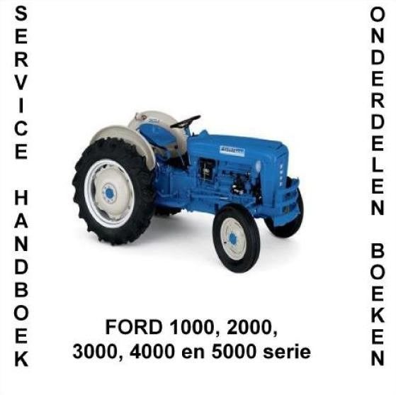 Boeken Ford 1000 2000 3000 4000 5000 7000 8000 9000 op CD!, Boeken, Ophalen of Verzenden, Nieuw, Tractor en Landbouw