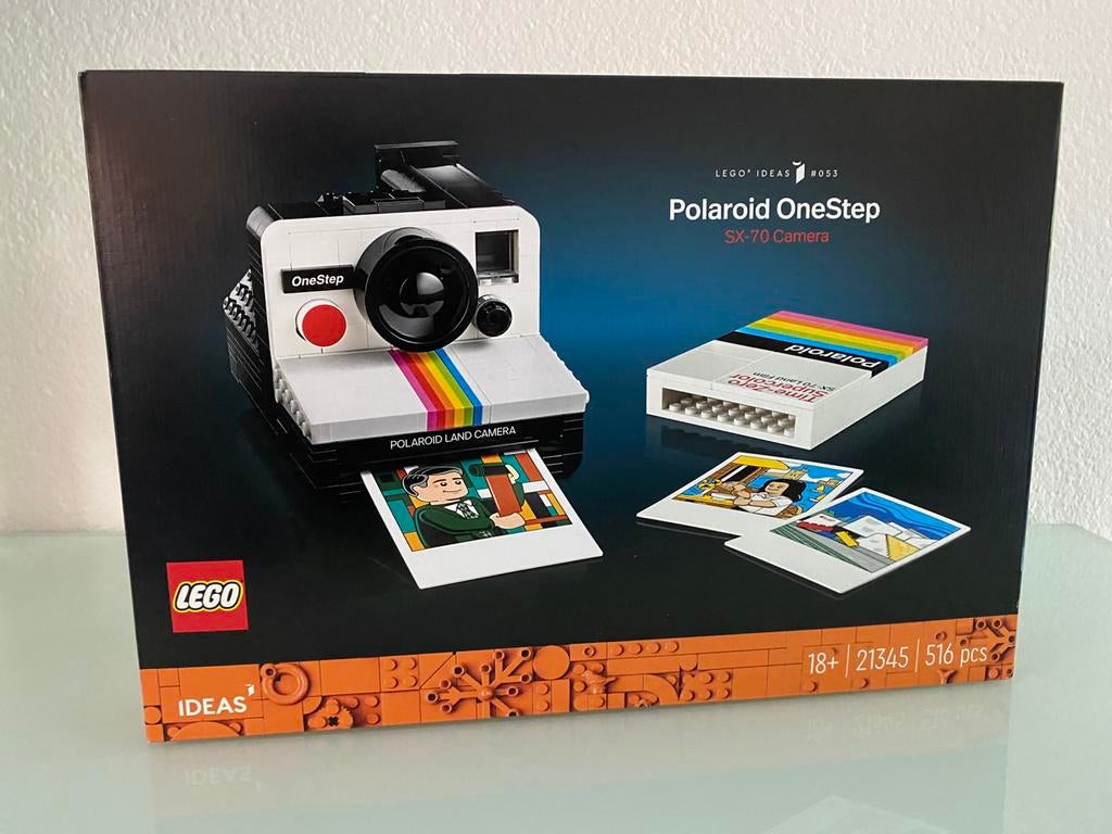 LEGO Ideas 21345 Polaroid Onestep. NIEUW/SEALED!!! 🆕, Lego, Nieuw, Ophalen of Verzenden, Ideas