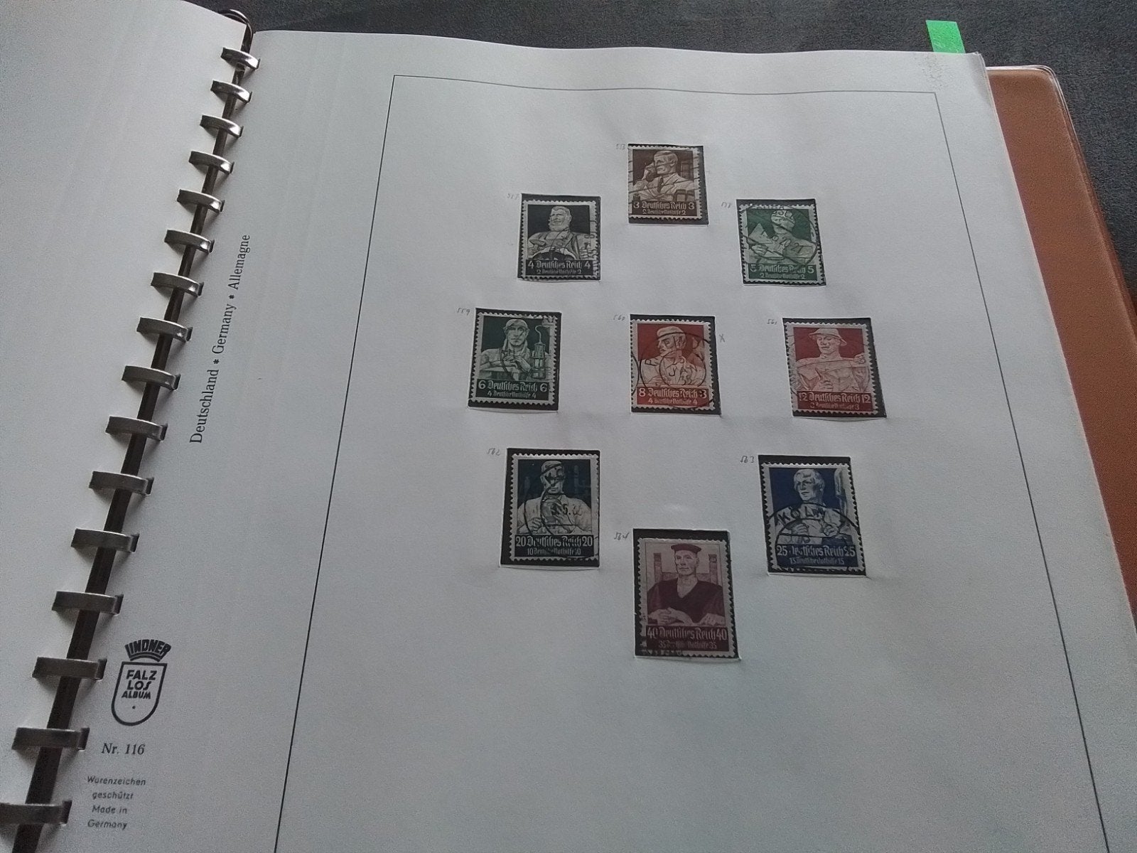 Duitse Rijk   1933-1945  gebruikt         DEEL  1, Ophalen of Verzenden, Buitenland