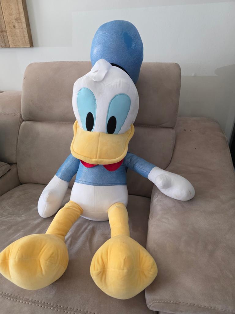 Grote Knuffel Donald Duck - en middelmaat Mickey mouse, Disney, Disney, Overige typen, Ophalen of Verzenden