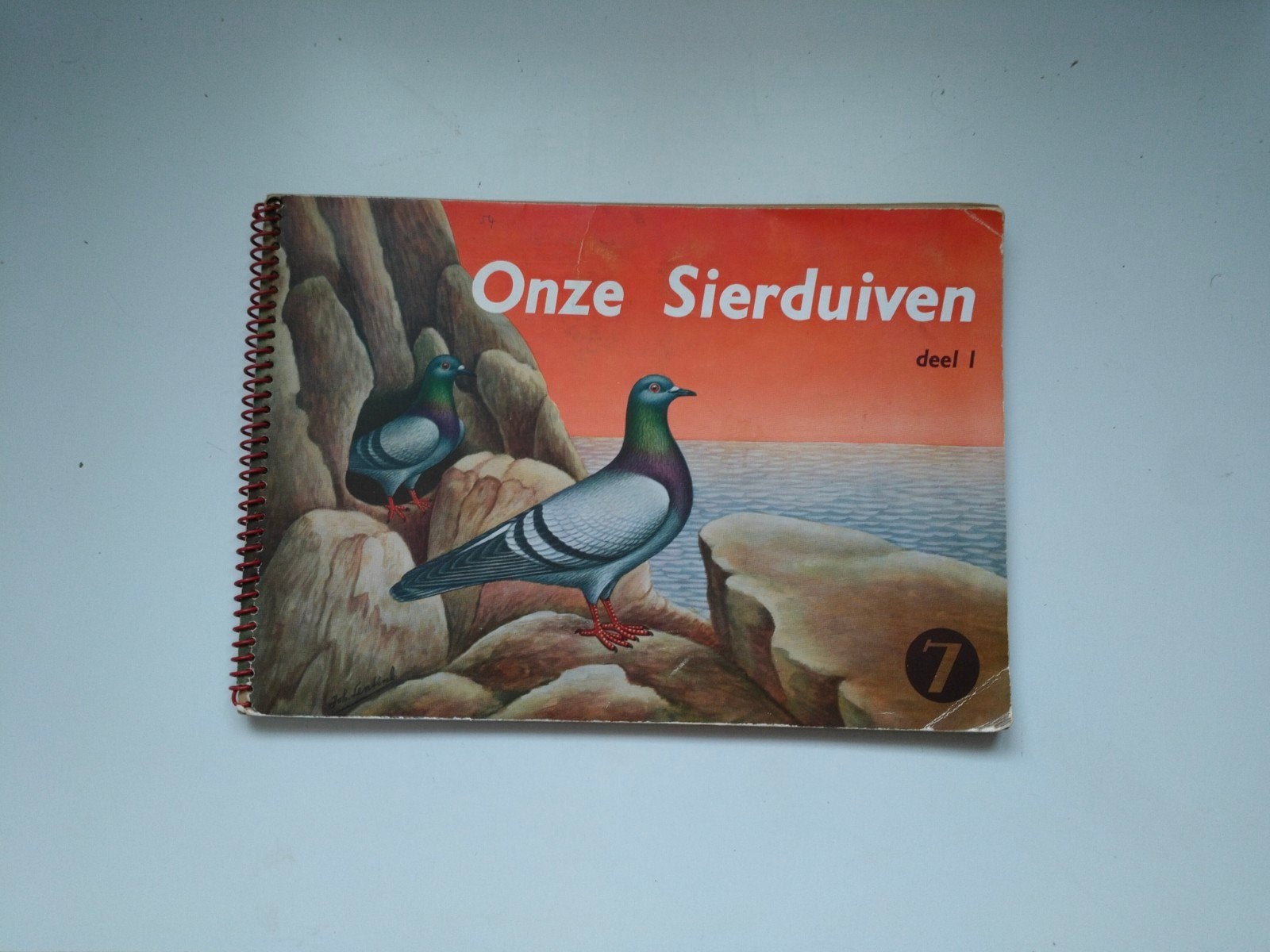 Onze sierduiven deel 1, Verzenden, Zo goed als nieuw, Logman, H.W., Plaatjesalbum