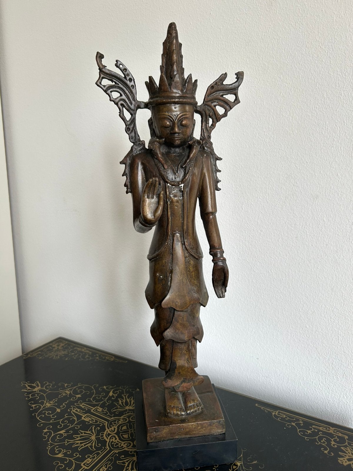 Birmese Boeddha in Jambupati stijl, Ophalen of Verzenden, Zo goed als nieuw
