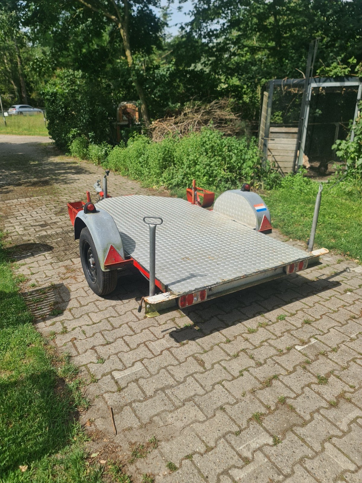 Aanhanger, Ophalen