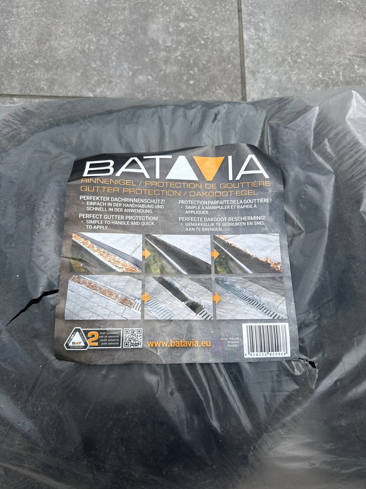 Batavia Rinnennigel Dakgootbescherming - Nieuw, Doe-het-zelf en Verbouw, Ophalen, Kunststof, Zwart, Overige typen
