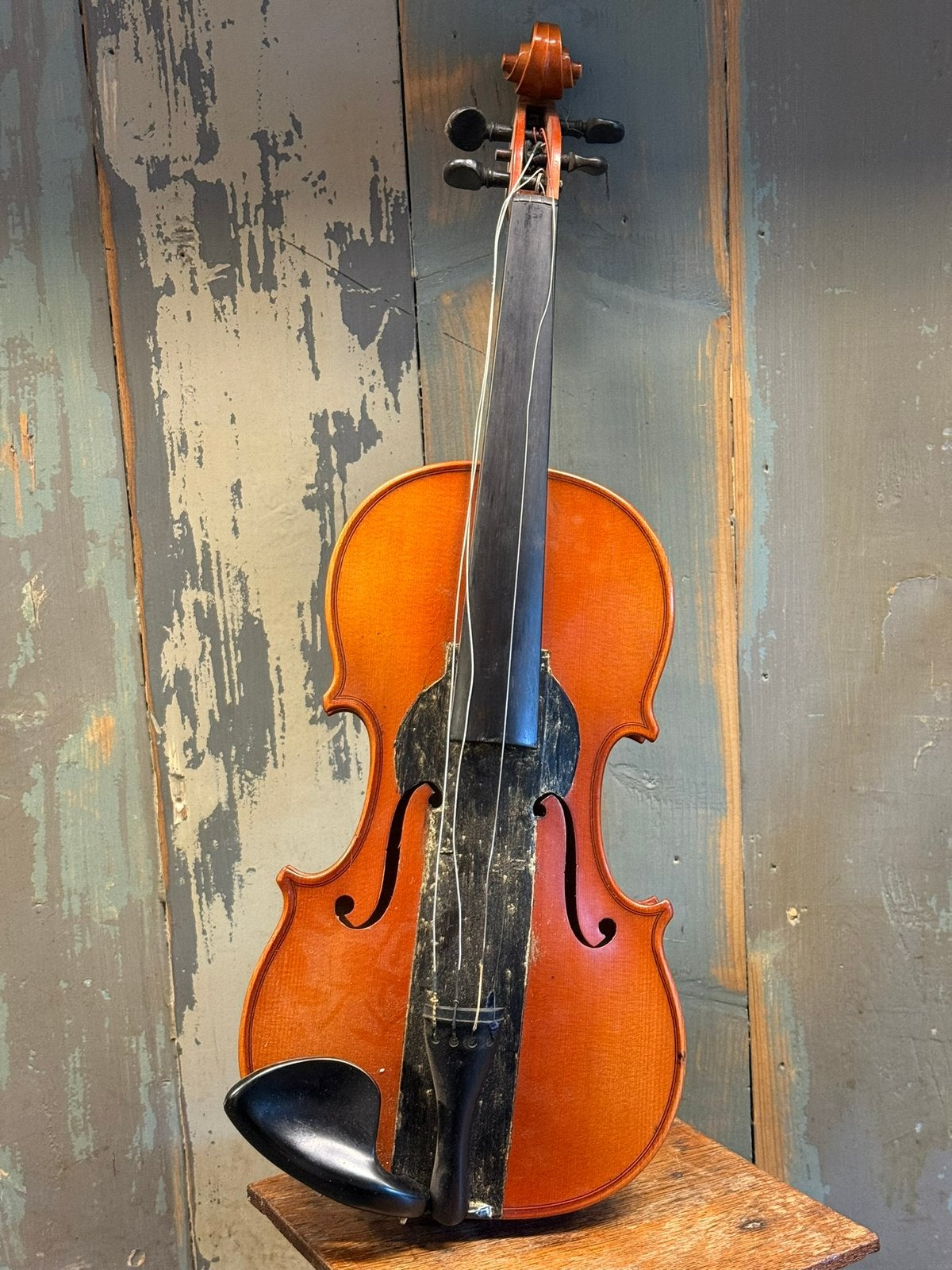 Rode folkviool, Muziek en Instrumenten, Ophalen, Gebruikt, 4/4-viool, Viool