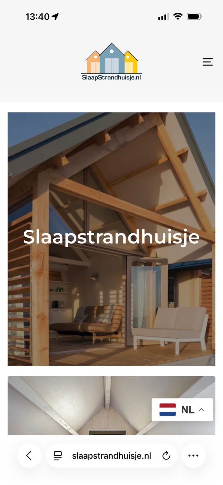 Strandhuisje Nollenstrand vlissingen, Vakantie, Vakantiehuizen | Nederland, 5 personen, 2 slaapkamers, Overige typen, Zeeland