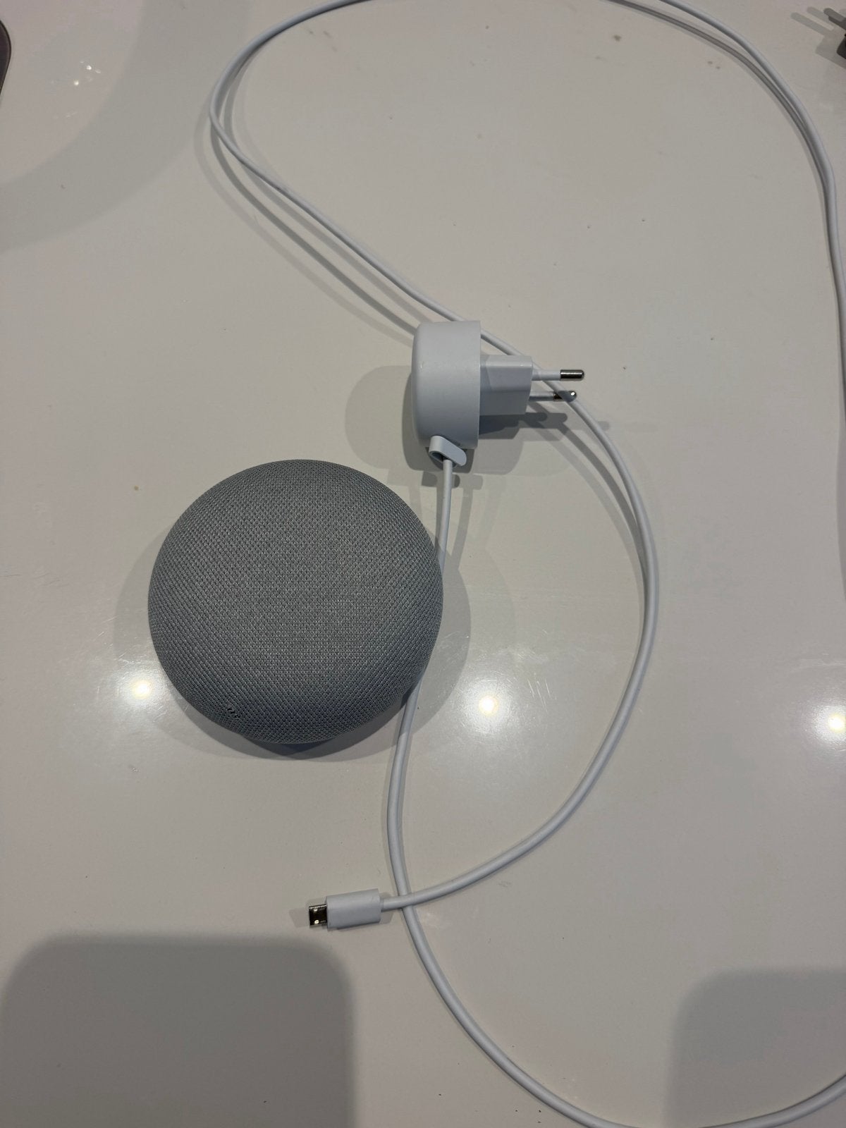 Google Home Mini (Grijs) - Slimme Speaker, Slimme speaker, Google, Inclusief oplader, Ophalen of Verzenden