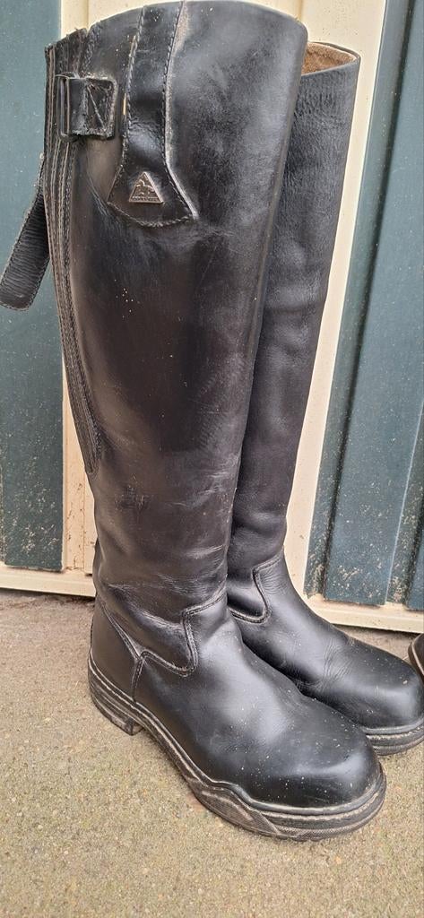 Mountain horse rijlaarzen zwart maat 38, Dieren en Toebehoren, Paardrijkleding, Gebruikt, Dressuur, Ophalen of Verzenden, Dames