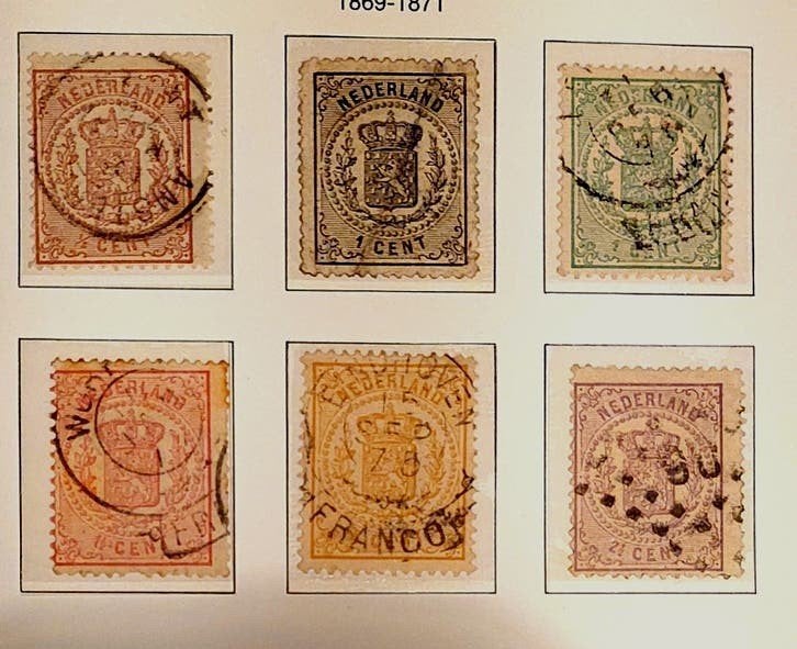 Het Rijkswapen 1879 gebruikt., Ophalen of Verzenden, T/m 1940, Gestempeld