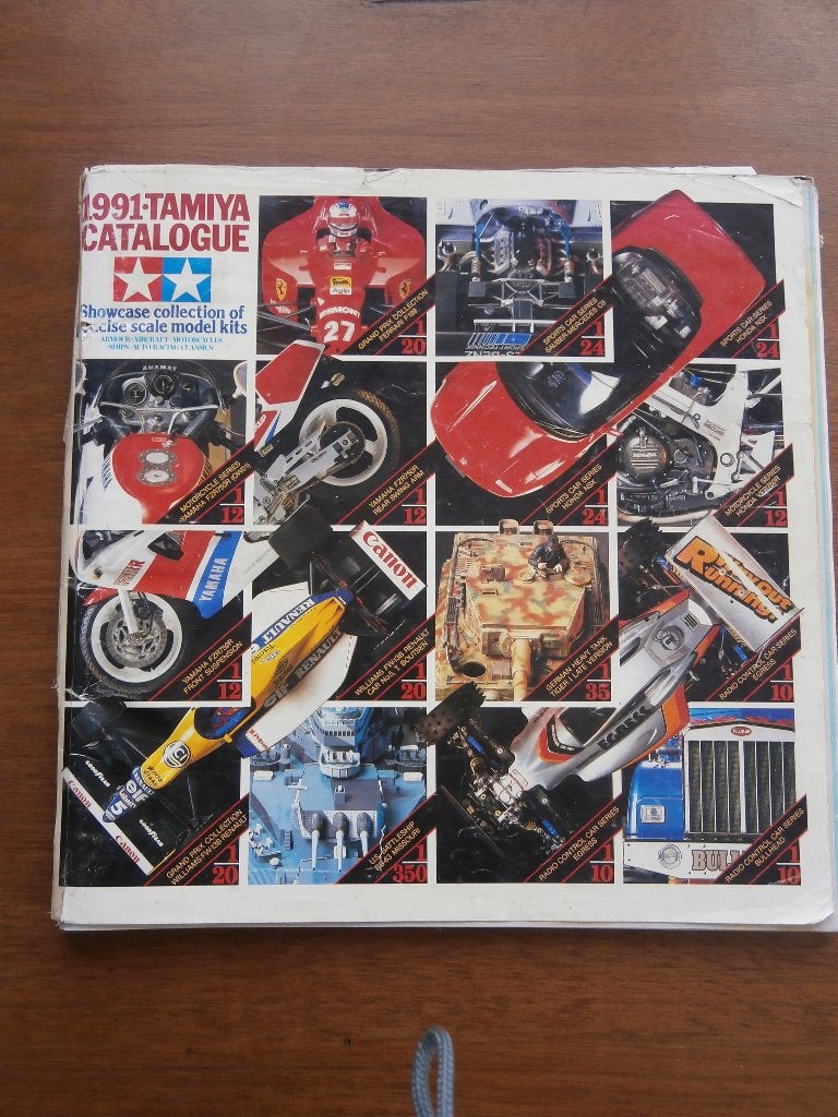 Cataloog Tamiya 1991, Verzenden, Gebruikt, 1:32 tot 1:50
