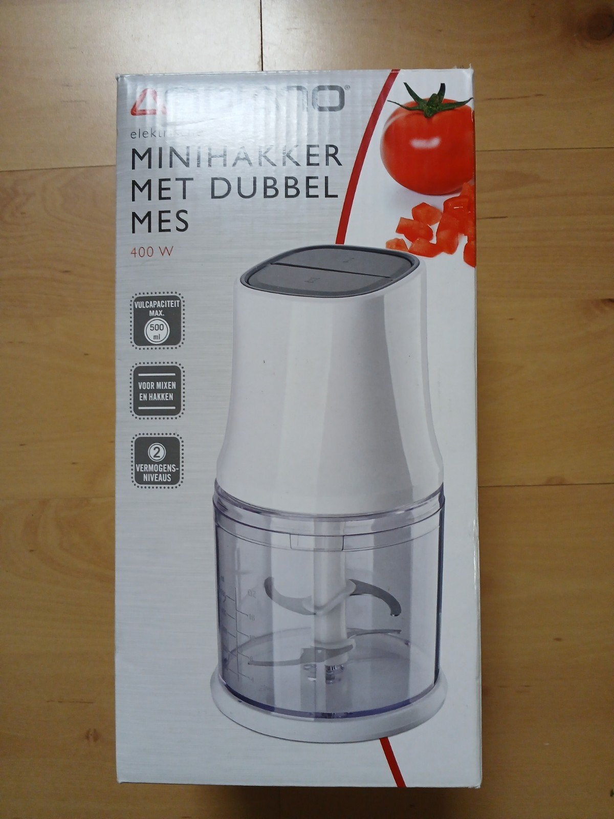 Mini hakker, Ophalen, Nieuw