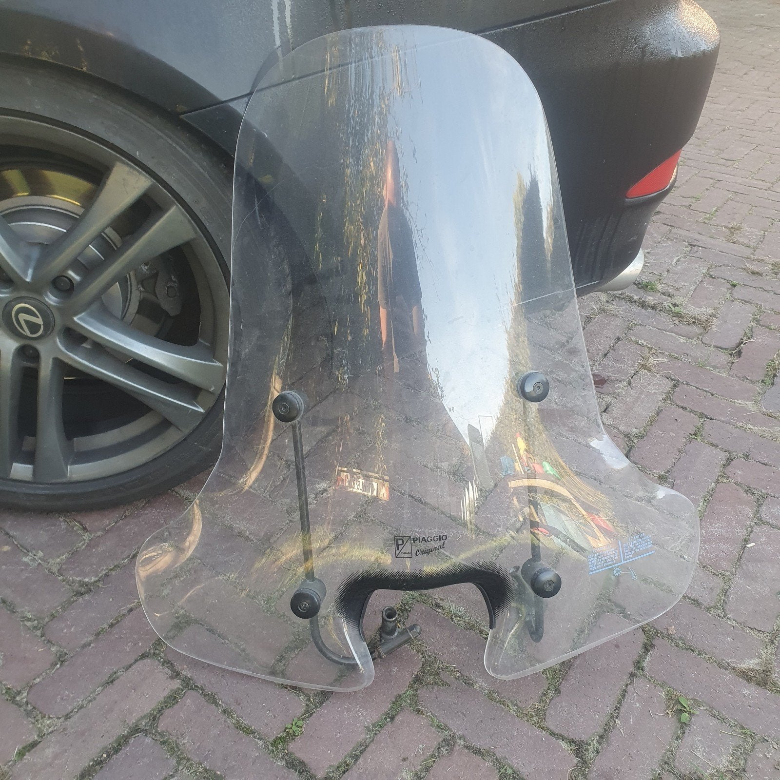 Hoog scherm Piaggio Zip Origineel, Ophalen of Verzenden, Zo goed als nieuw, Overige typen, Piaggio