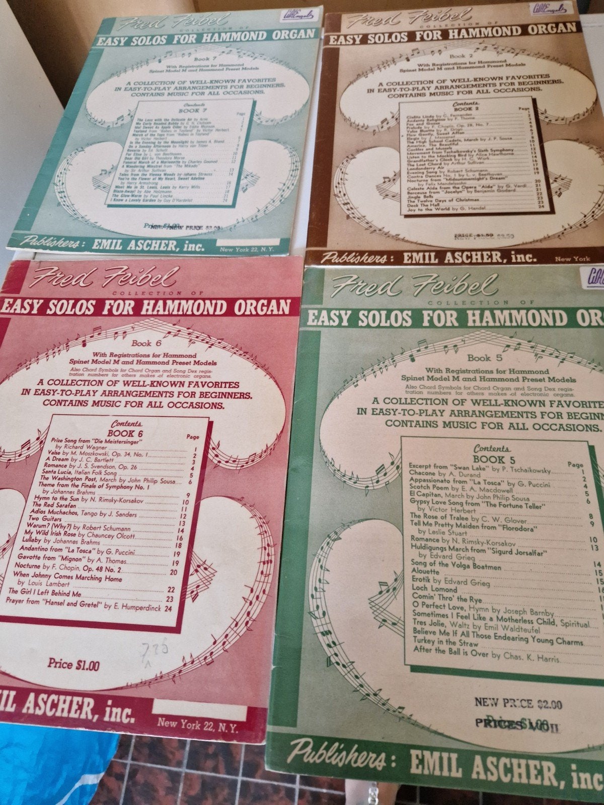 Bladmuziek Fred Feibel - Easy Solos for Hammond Organ, Muziek en Instrumenten, Gebruikt, Verzenden, Overige genres, Thema
