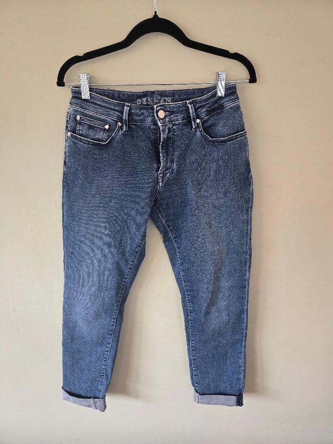 Denham Jeans Monroe Blue maat 27/32, Denham, Blauw, Ophalen of Verzenden, Zo goed als nieuw
