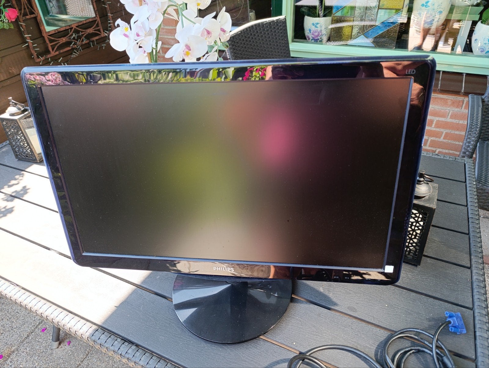 Philips monitor LED 23.6 inch, Computers en Software, Monitoren, Ophalen, HDMI, Full HD, LED