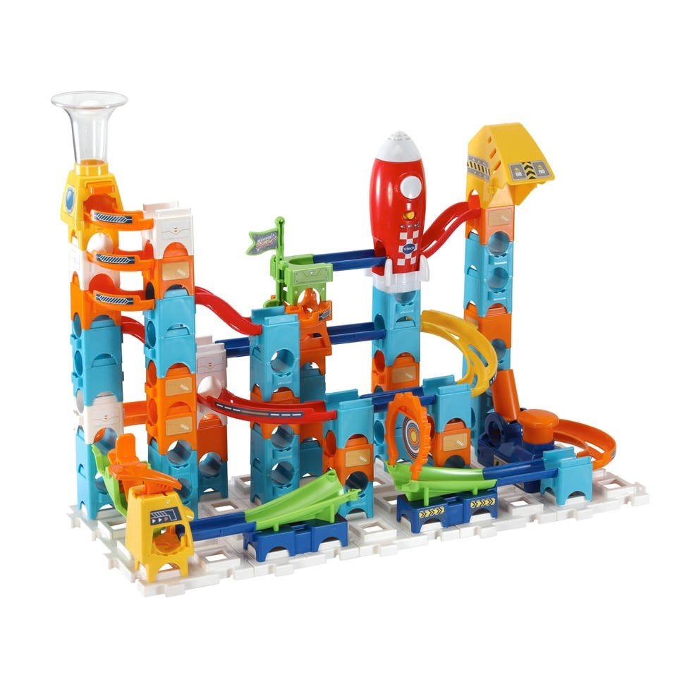 Vtech Marble Rush Rocket knikkerbaan - compleet en goed, Ophalen, Gebruikt, 4 tot 6 jaar