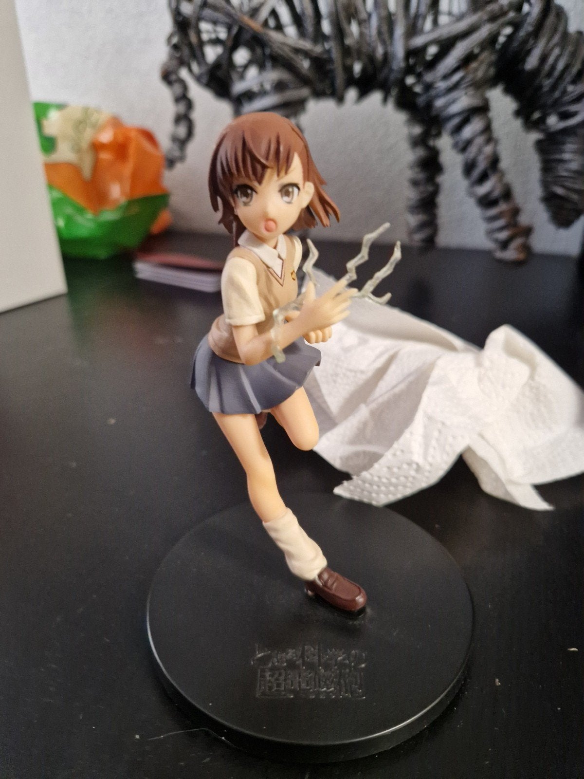 misaka certain scientific railgun te koop, Ophalen, Zo goed als nieuw, Beeldje of Figuurtje