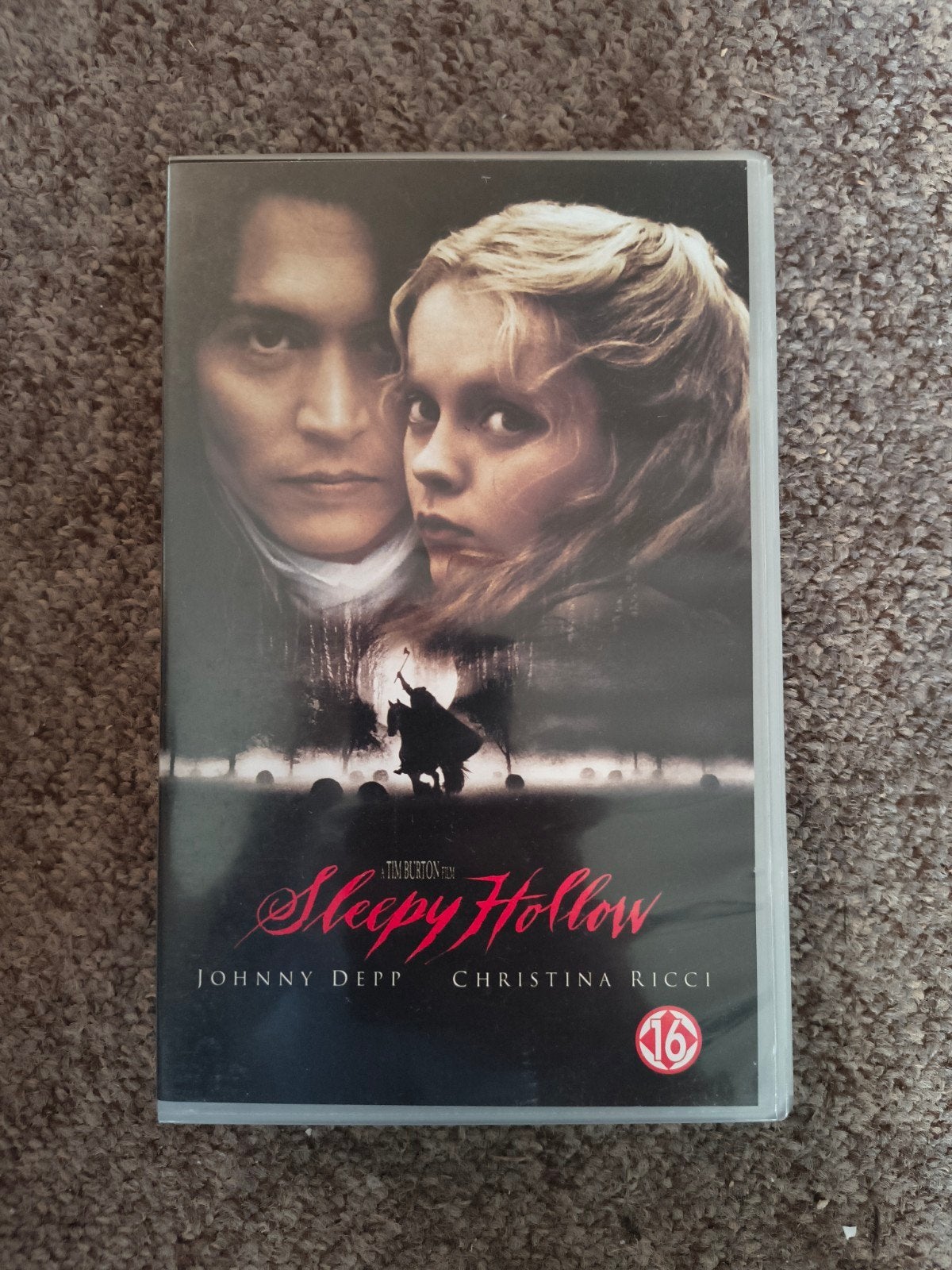 [Getest] Sleepy Hollow VHS, Horror, Nederlands ondertiteld, Gebruikt, Vanaf 16 jaar