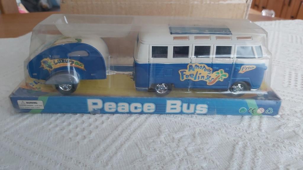 Volkswagen  peace bus + Aanhanger (nieuw), Verzenden, Nieuw, Overige merken