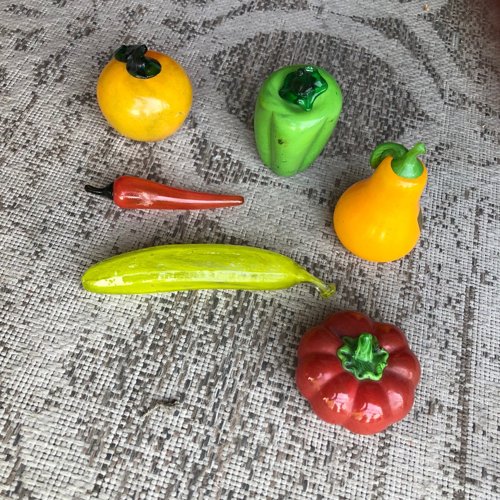 Vintage glazen fruit, Antiek en Kunst, Ophalen of Verzenden