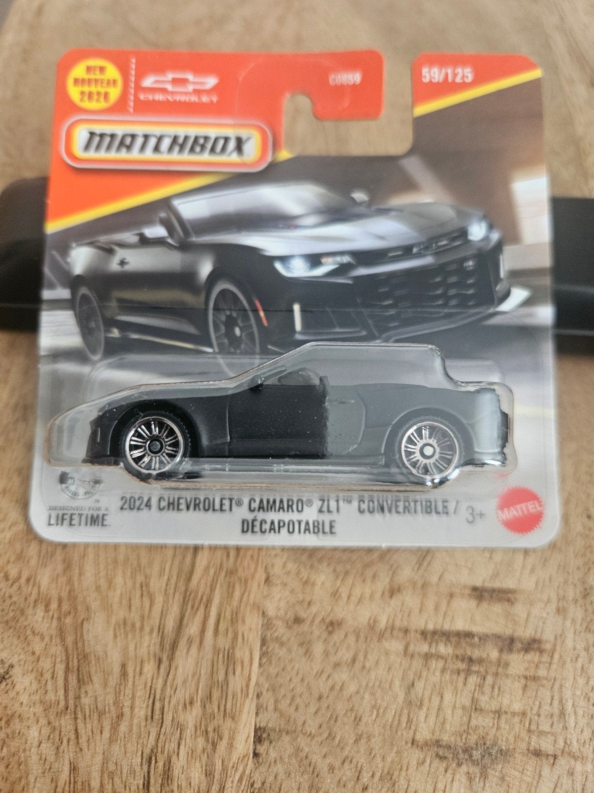 Matchbox Chevrolet Camaro ZL1 Cabriolet 2024 Nieuw, Ophalen of Verzenden, Nieuw, Auto