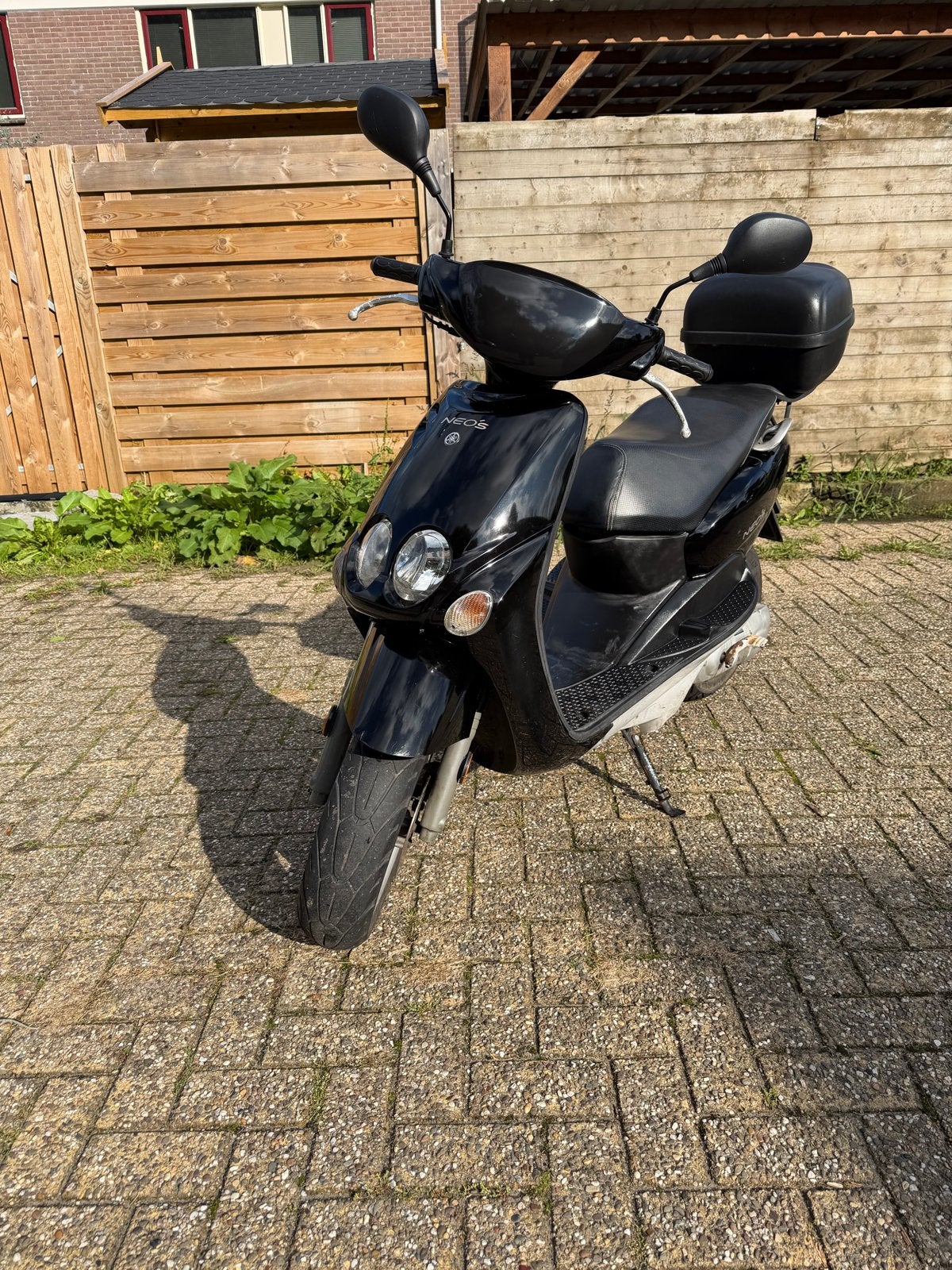 Yamaha Neos Scooter 2T  - Zwart, Goede Staat, Maximaal 45 km/u, Zo goed als nieuw, Benzine, 49 cc