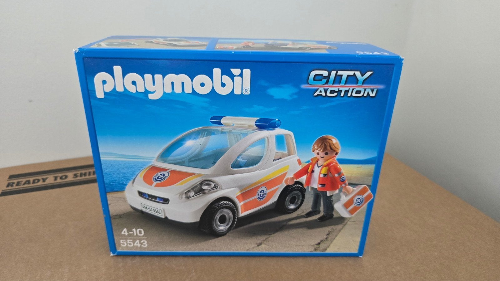 Playmobil 5543 Eerste Hulp ambulance broeder nieuw in doos, Kinderen en Baby's, Speelgoed | Playmobil, Nieuw, Ophalen of Verzenden