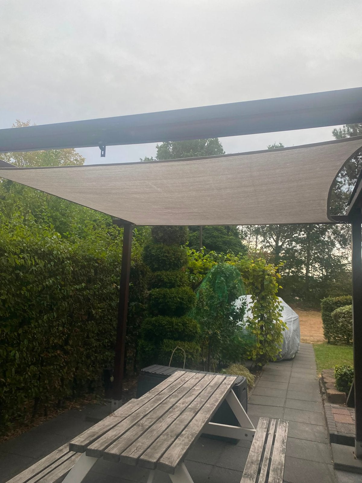 Pergola voor de tuin, Ophalen, Zo goed als nieuw, Minder dan 1 meter, Parasolvoet