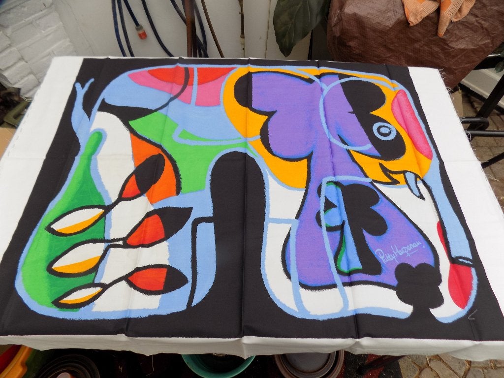 design Patty Harpenau stoffen textiel Reef art productions, Ophalen of Verzenden, Gebruikt