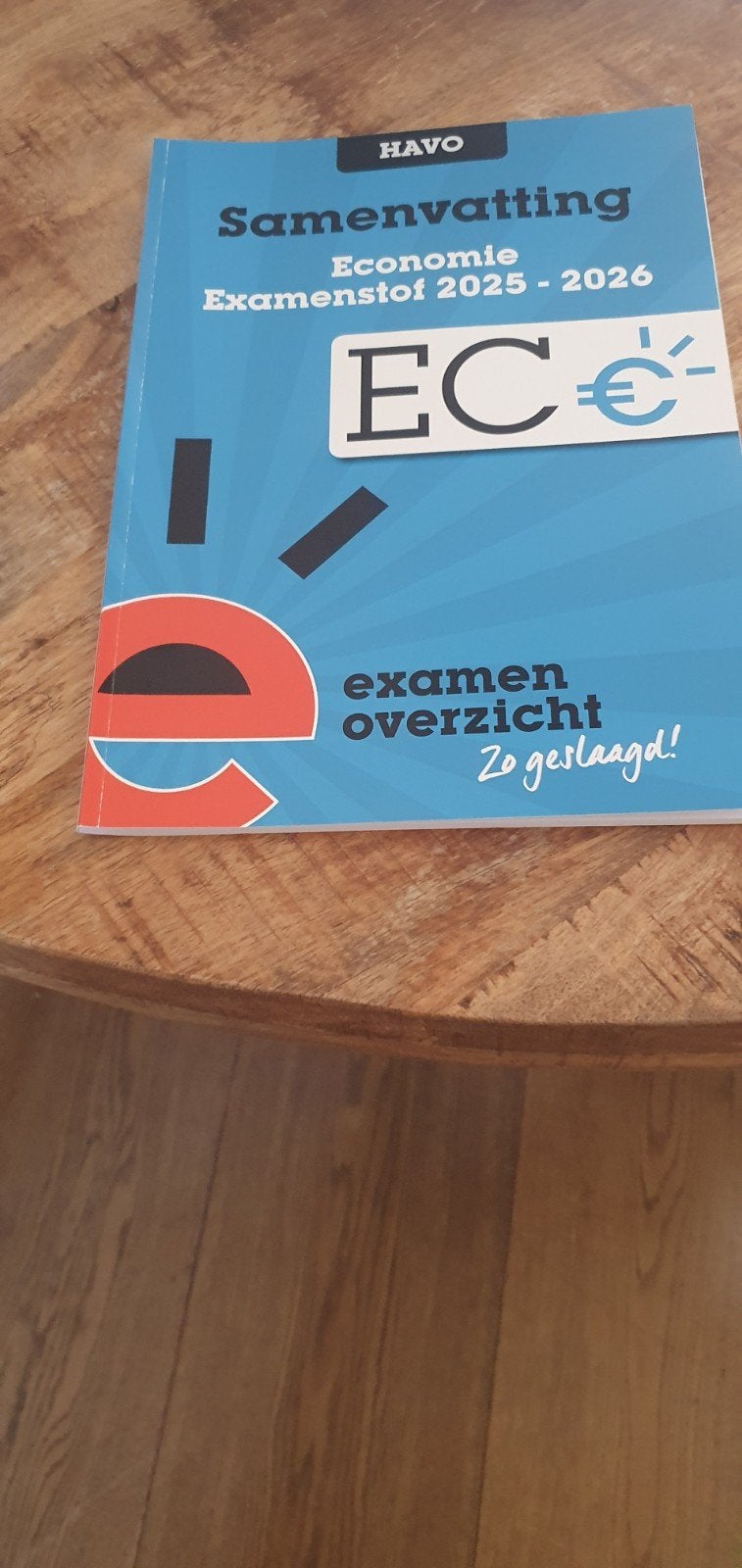 HAVO Samenvatting Economie Examenstof 2025-2026, Ophalen, Zo goed als nieuw