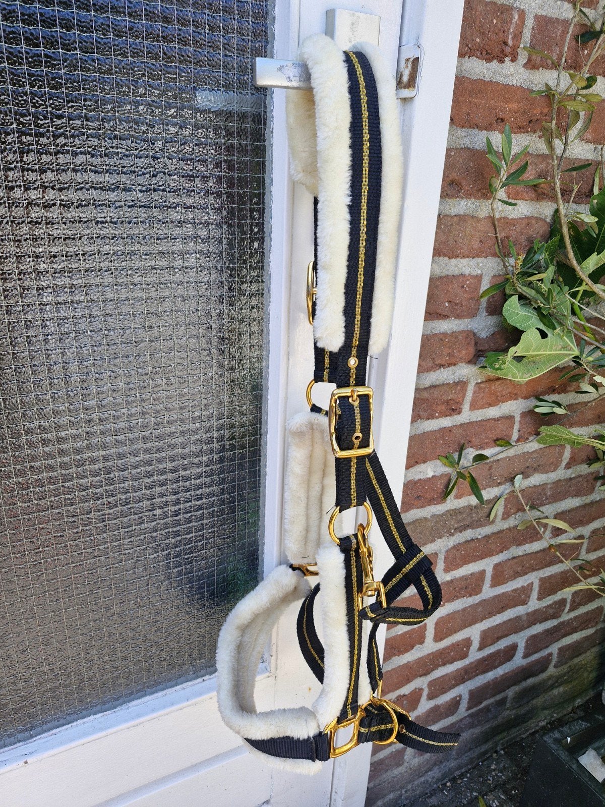 halster met bont maat Full, Ophalen of Verzenden, Halster, Full, Met bont