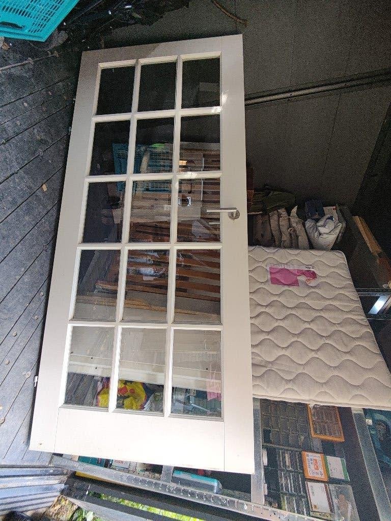 Binnendeur, Doe-het-zelf en Verbouw, Ophalen, Gebruikt, 80 tot 100 cm, Binnendeur