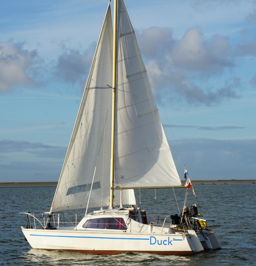 Kajuitcatamaran, Duck,  Hirondelle MK3, 6,90x3,05x0,75, Ophalen, Gebruikt, Tourjacht of Cruiser, 6 tot 9 meter