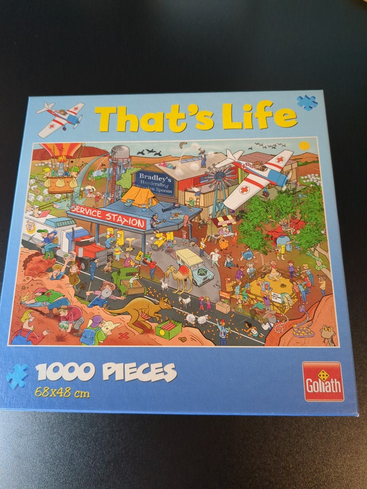 Goliath That's Life Legpuzzel 1000 Stukjes, Ophalen, 500 t/m 1500 stukjes, Zo goed als nieuw, Legpuzzel